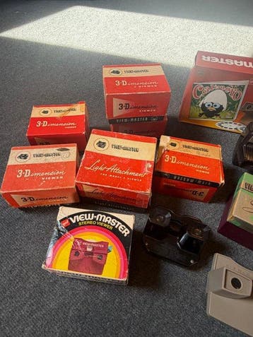 View-Master Viewmaster verzameling viewers spel, 24 pakjes