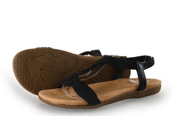 Sub55 Sandalen in maat 39 Zwart, Verzenden, Zwart, Sandalen of Muiltjes, Sub55