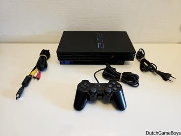 Playstation 2 / PS2 - Console - Fat Black + Controller, Consoles de jeu & Jeux vidéo, Verzenden
