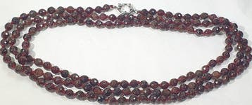 Natuurlijke garnet uit Tanzania - ZEER LANG - bevordert