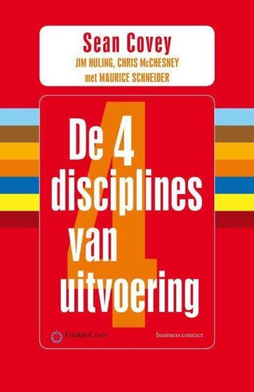 De 4 disciplines van uitvoering - Covey, Verzenden, Nieuw