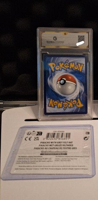 Pokémon - 1 Graded card - Pikachu, Pikachu with Grey Felt