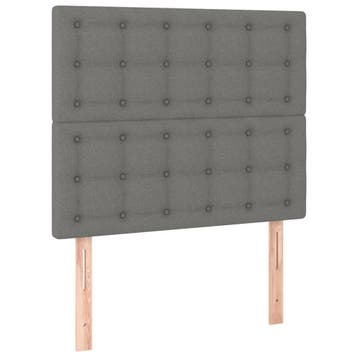 2x Hoofdbord donkergrijs -46% korting, laatste kans!, Huis en Inrichting, Slaapkamer | Bedden, Verzenden, Zo goed als nieuw, 100 cm