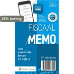 Fiscaal Memo januari 2022 9789013167092, Verzenden, Gelezen