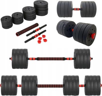 Dumbbells 50kg Set | Premium | Beste Prijs, Overige materialen, Overige typen, Ophalen of Verzenden, Armen