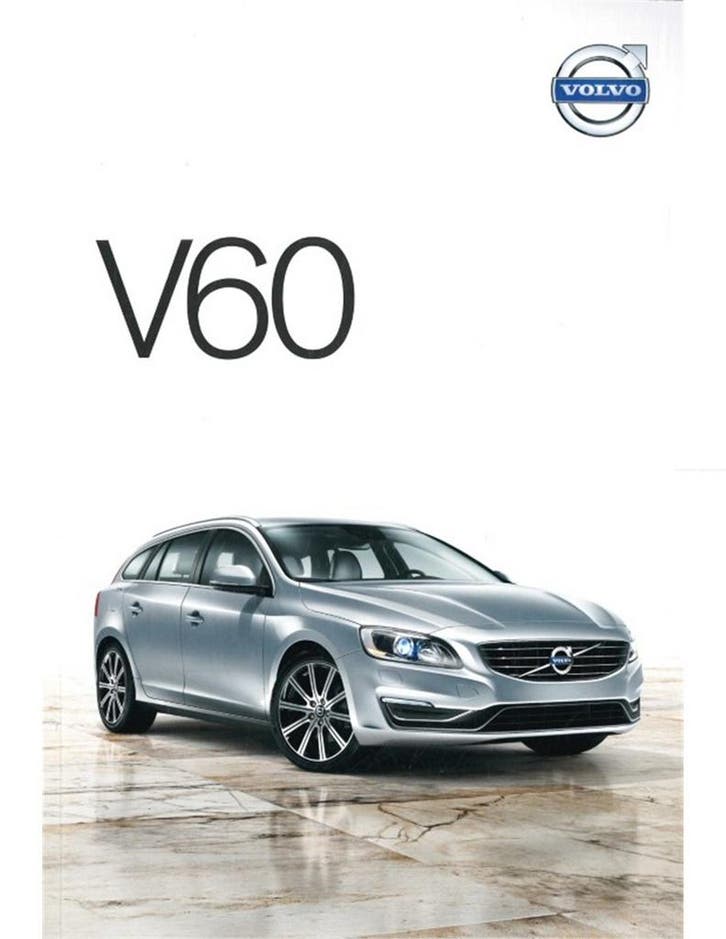 2014 VOLVO V60 BROCHURE NEDERLANDS, Boeken, Auto's | Folders en Tijdschriften