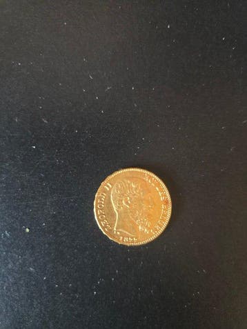 België. Leopold II. 20 Francs 1877