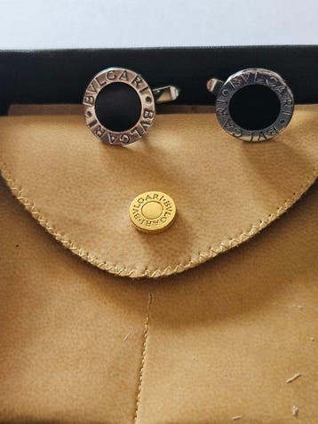 Bvlgari - Boutons de manchette Argent