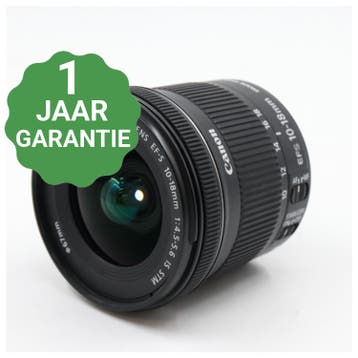 Canon EF-S 10-18mm f/4.5-5.6 IS STM | Tweedehands, Verzenden