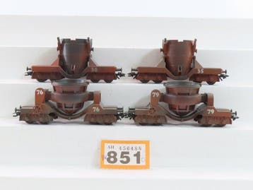 Märklin H0 - 46143/46142 - Modeltrein goederenwagon (4) -, Nieuw
