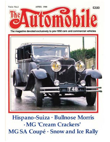 1988 THE AUTOMOBILE MAGAZINE 02, Livres, Autos | Brochures & Magazines