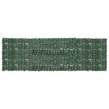 vidaXL Balkonscherm met donkergroene bladeren 500x150 cm, Verzenden, Nieuw