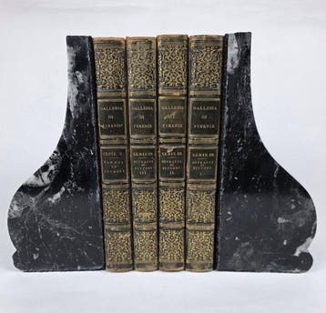 Serre-livres (2) - Grand Antique dAubert - Splendide paire