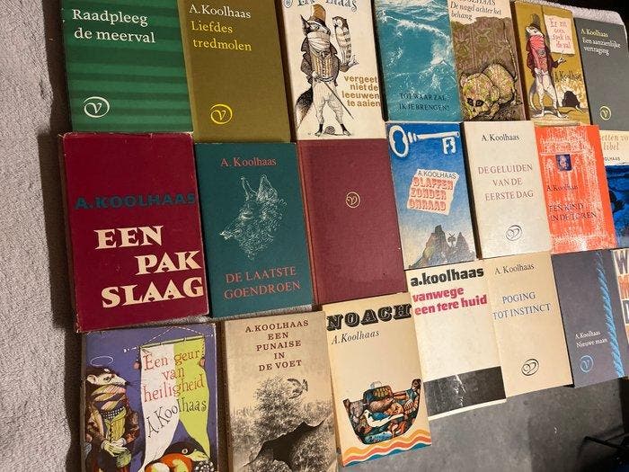 Anton Koolhaas - Anton Koolhaas - 1960-1981, Antiek en Kunst, Antiek | Boeken en Manuscripten