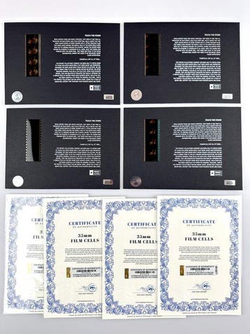 Christmas Classics – Animated – Rare Set of 4 Mounted 35mm, Nieuw