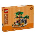 LEGO - Afrikaanse Savanne Diorama - Limited Editie - 40784, Verzenden, Nieuw