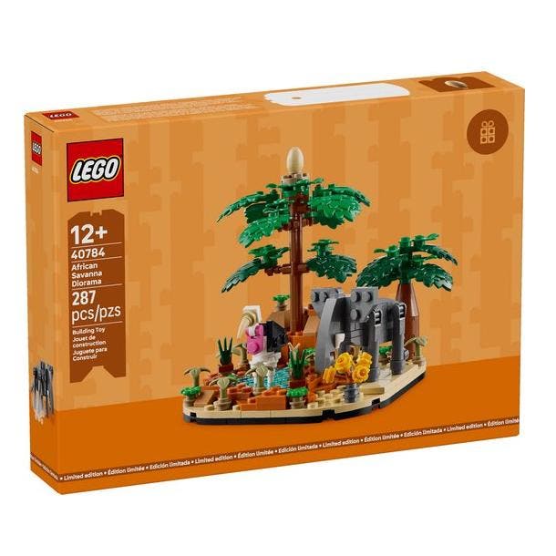 LEGO - Afrikaanse Savanne Diorama - Limited Editie - 40784, Verzamelen, Overige Verzamelen, Verzenden