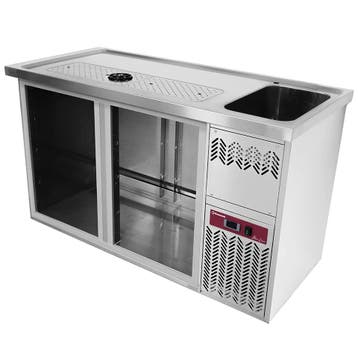 Modulair Barstation | BAR LINE | 370L  | RVS | 2, Verzenden, Nieuw in verpakking