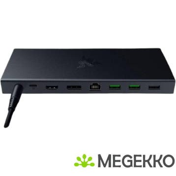 Razer USB 4 Dock Bedraad USB4 Zwart, Verzenden