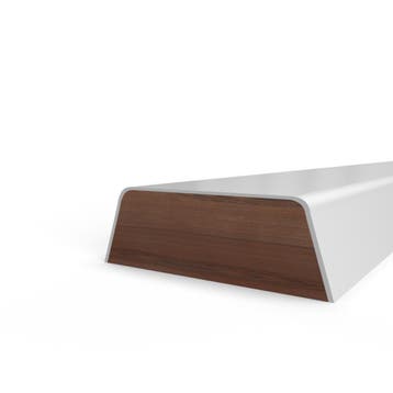 Opdek Glaslat 12x36-2000 mm, Verzenden, Nieuw