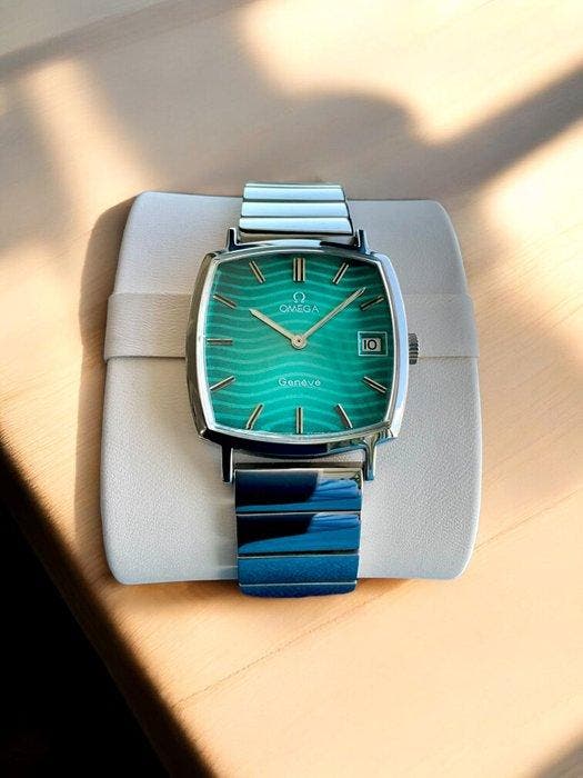 Omega - Genève - Planet Green Dial - Zonder minimumprijs -, Bijoux, Sacs & Beauté, Montres | Hommes