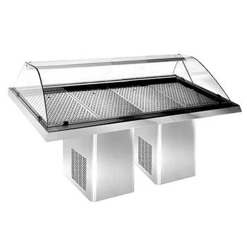 Viskoeltoonbank | -5°C | Plaatkoeling | Wielen |, Verzenden, Nieuw in verpakking