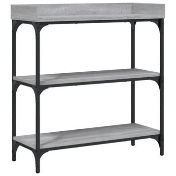Wandtafel 75cm Grijs | -34% Retour Deal | Sla nu toe!, Huis en Inrichting, 50 tot 100 cm, Verzenden, Zo goed als nieuw, Metaal