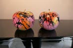 RichART - Lot de 2 pommes en version POP - L Size - 12,5 cm