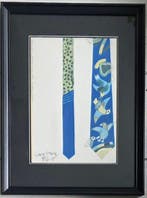 Corneille (1922-2010) - Society shop stropdas litho, Antiek en Kunst