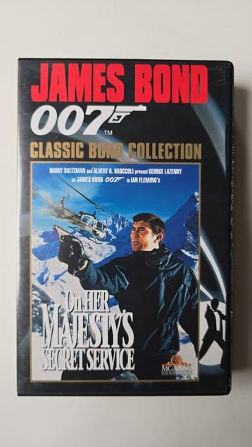 ON HER MAJESTYS SECRET SERVICE (VHS), Gebruikt