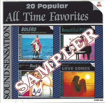 Various - 20 Popular All Time Favorites, Verzenden