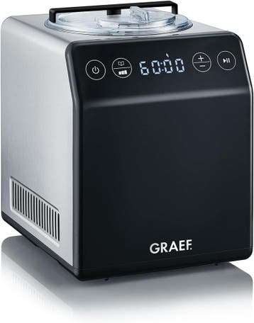 Graef IJsmachine 2L | 35% Retour Deal | Sla nu toe, Elektronische apparatuur, Verzenden, Zo goed als nieuw, Zelfvriezend