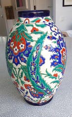 Keramis Boch - Vaas - Creamware, Antiquités & Art