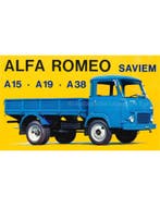 1967 ALFA ROMEO A15 | A19 | A38 (SAVIEM) BROCHURE ITALIAANS, Nieuw