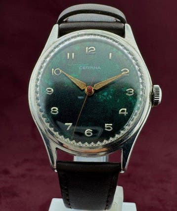 Certina - Custom Patterned Dial - Sans prix de réserve -, Handtassen en Accessoires, Nieuw