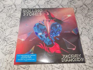 De Rolling Stones - Hackney Diamonds - Blue & Clear Splatter, Nieuw in verpakking