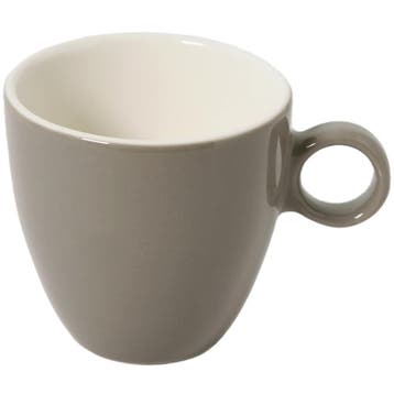 Koffiekopjes | APPLE | Porselein | Lichtgrijs | 19cl | 12, Zakelijke goederen, Verzenden, Nieuw in verpakking