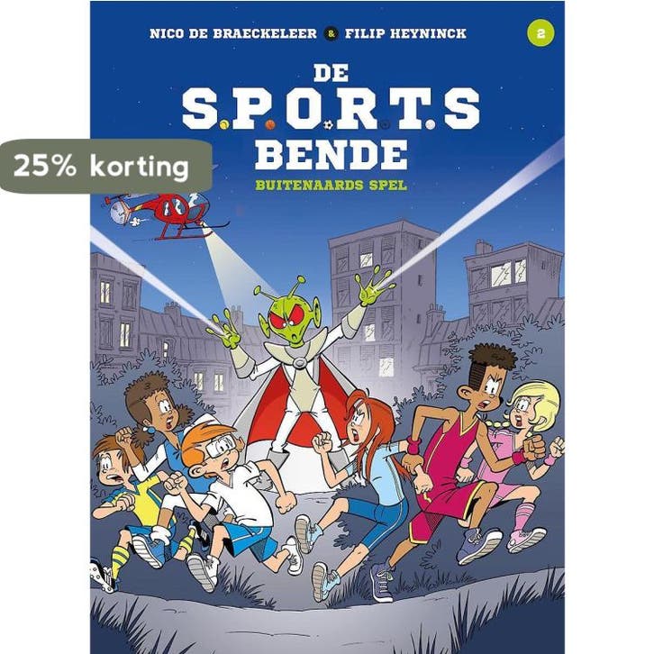 Buitenaards spel! / De S.P.O.R.T.S. bende / 2 9789059246089, Boeken, Stripverhalen, Gelezen, Verzenden