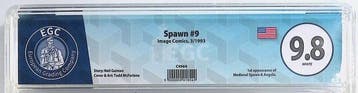 Spawn #9 - EGC 9.8 - 1 Graded comic - EO - 1993, Boeken, Strips | Comics, Nieuw