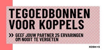 Tegoedbonnen voor koppels (Goed), Verzenden, Nieuw