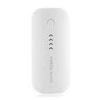 Externe 5600mAh Powerbank Noodaccu Batterij Oplader Wit, Verzenden