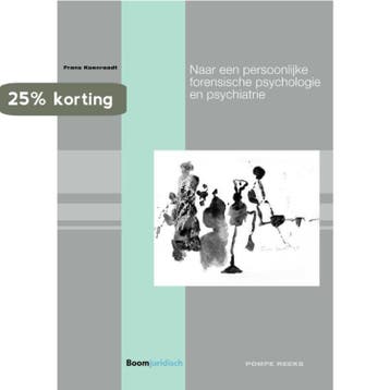 Naar een persoonlijke forensische psychologie en psychiatrie, Verzenden, Zo goed als nieuw, Frans Koenraadt
