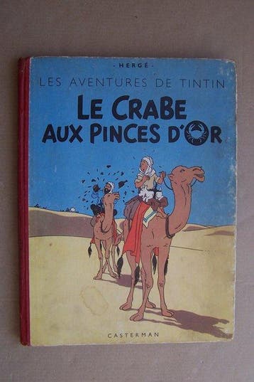 Tintin T8 + T9 - 2x C - 2 Albums en diverse heruitgaven -