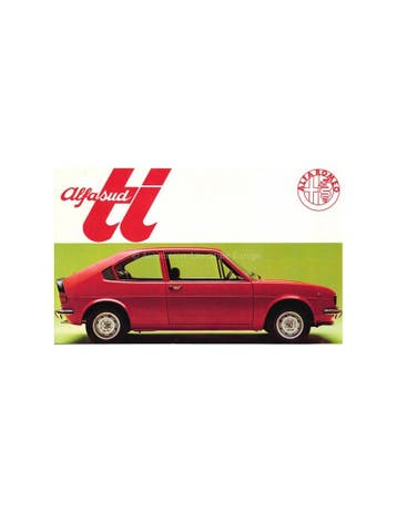 1975 ALFA ROMEO ALFASUD TI BROCHURE NEDERLANDS, Ophalen of Verzenden, Nieuw