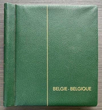 België 1849/1944 - Leeg Leuchtturm I album met cassette in