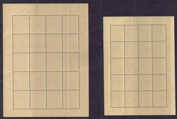 België 1934 - De 2 waarden in velletjes van 20 - zegels, Postzegels en Munten, Gestempeld