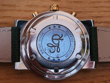 Lucien Rochat Telemètre KM - Cronografo Tricompax -