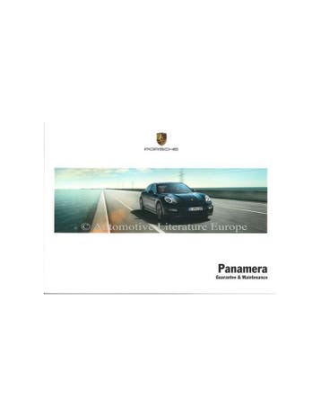 2015 PORSCHE PANAMERA GARANTIE & ONDERHOUD ENGELS, Ophalen of Verzenden