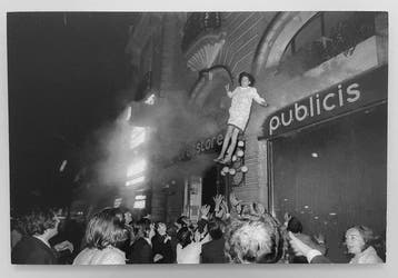 Francis Apesteguy ( 1952 - 2022) - Incendie au drug store