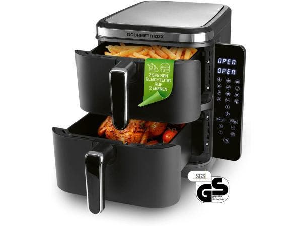 Veiling - GOURMETmaxx FryUp verticale dubbelkamer airfryer 1, Elektronische apparatuur, Airfryers